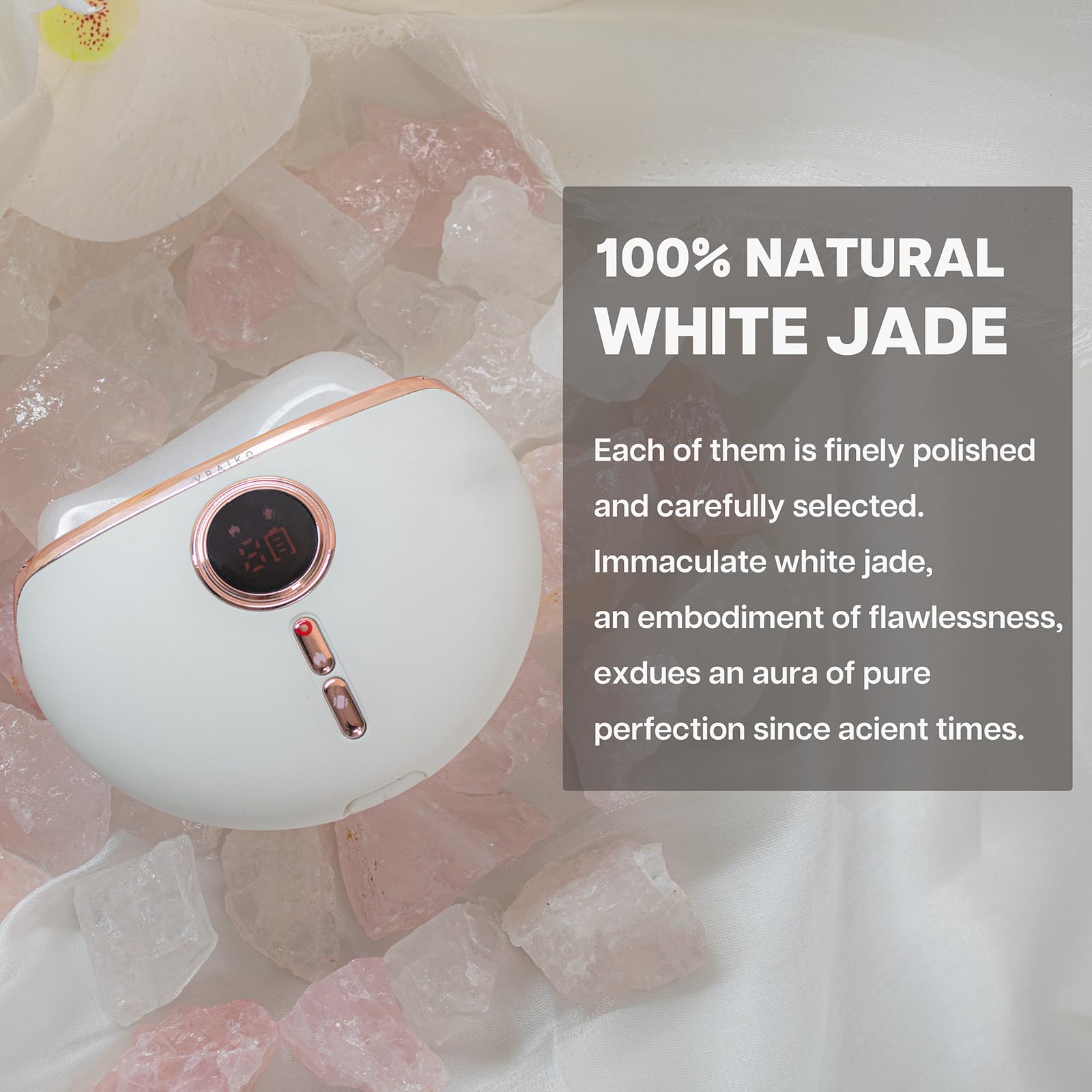 Dispositivo Gua Sha LED VRAIKO - Jade Gua Sha Tool recensione e prezzo
