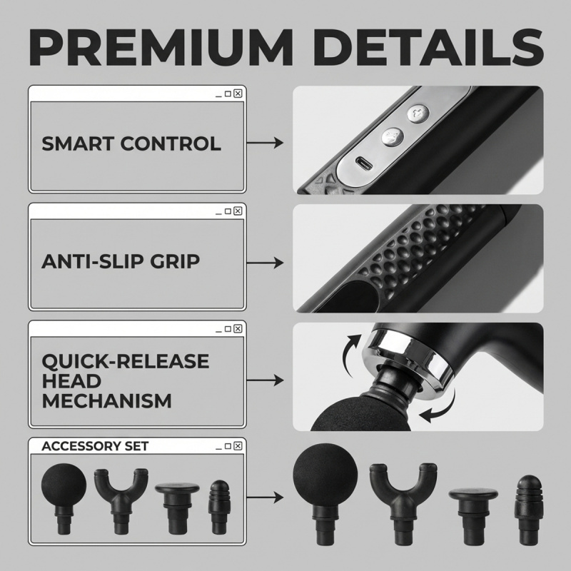Pistola per Massaggio Muscolar - Health Wellness Massage recensione e prezzo