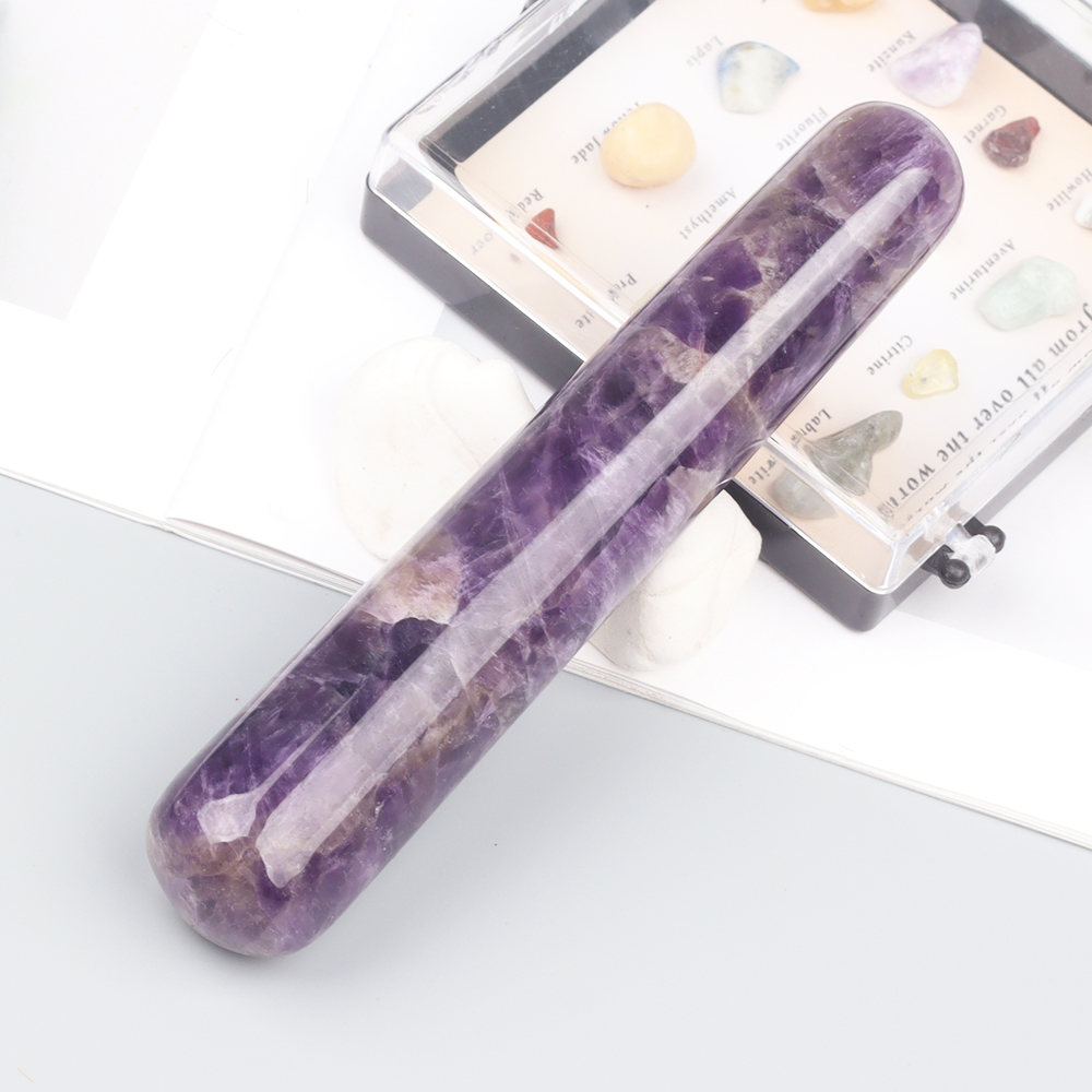 Bacchetta di ametista naturale - Jade Gua Sha Tool recensione e prezzo