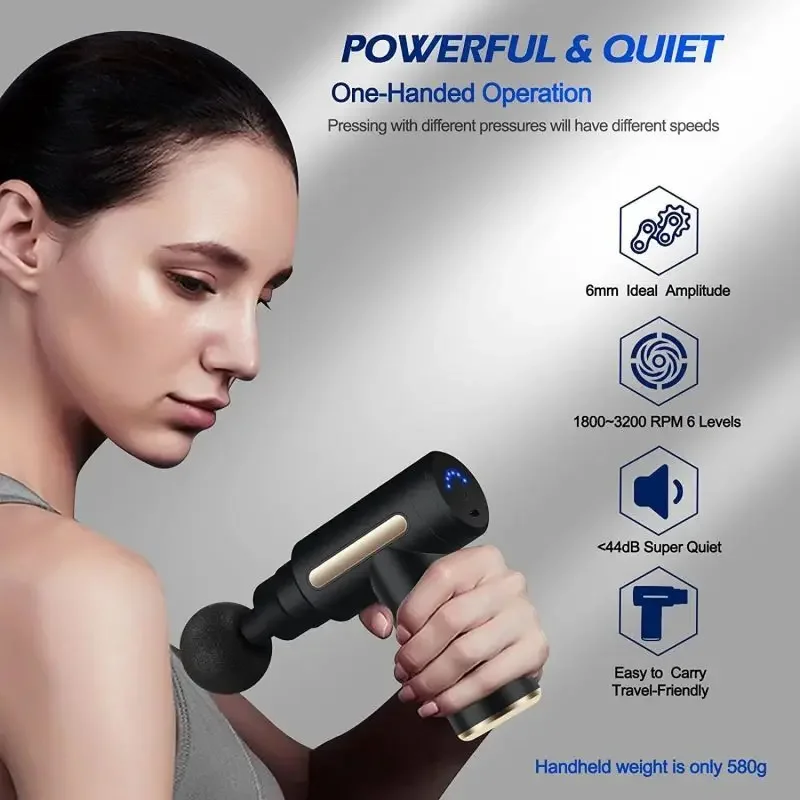 Pistola per massaggio fasciale - Health Wellness Massage recensione e prezzo