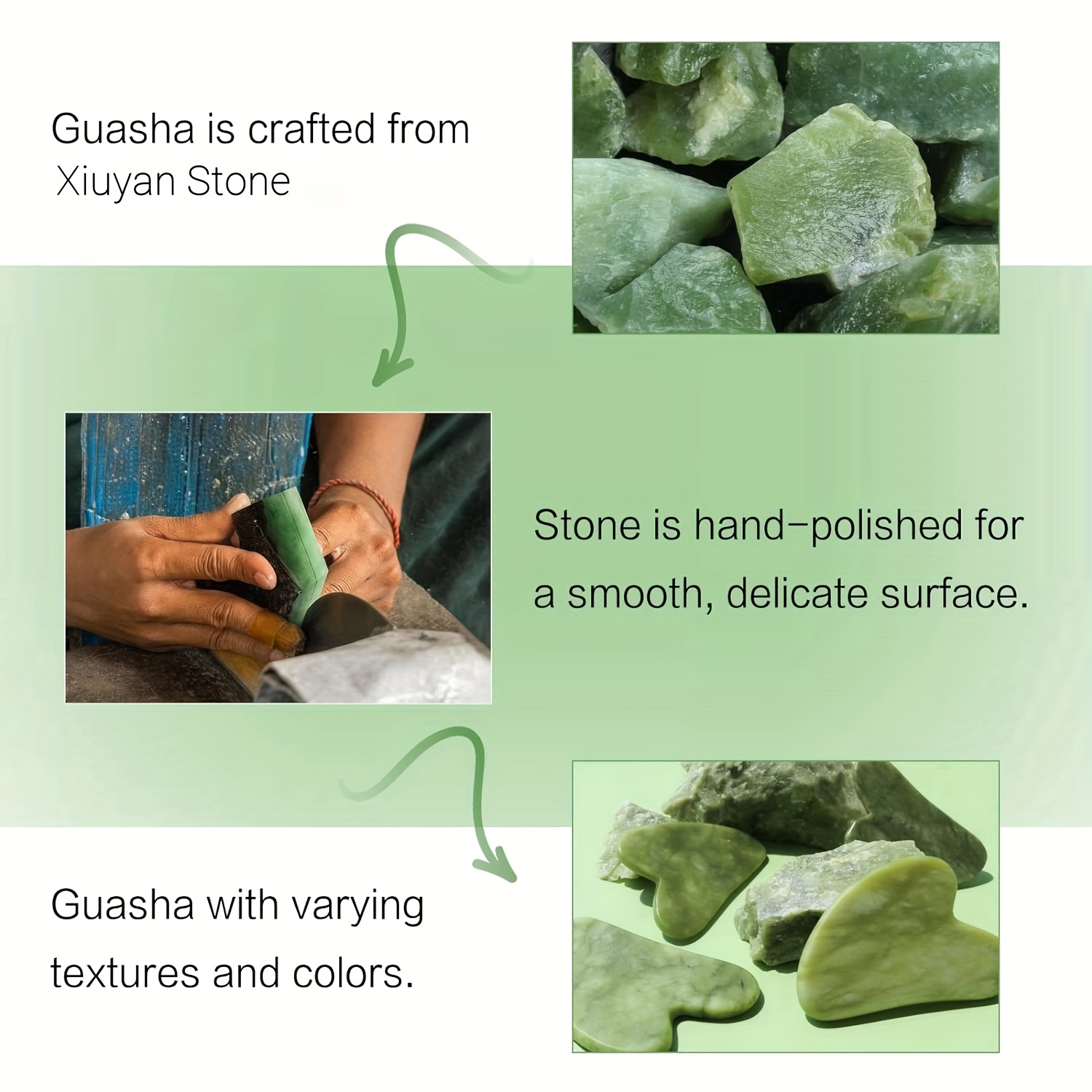 Strumento Gua Sha per il Viso, - Jade Gua Sha Tool recensione e prezzo
