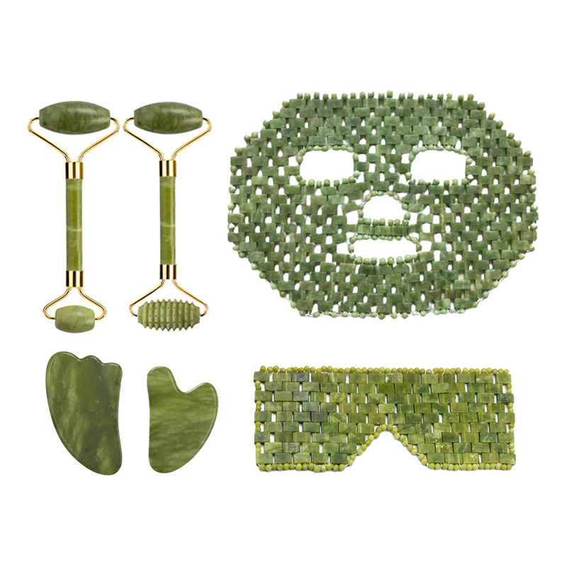 Naturale Xiuyan Giada Maschera - Jade Gua Sha Tool recensione e prezzo